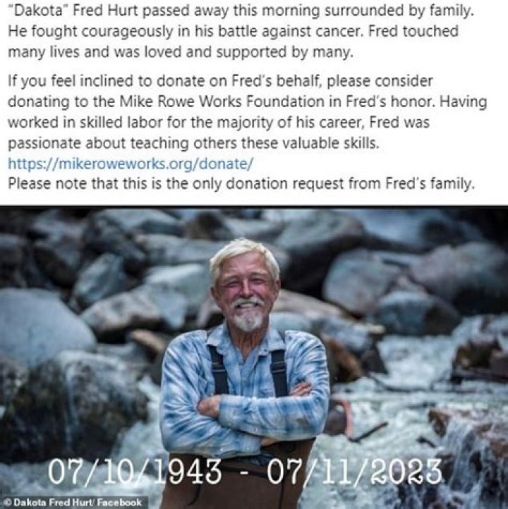 Dakota Fred Hurt Died at 80! His Diagnosis With Brain Cancer and Wives