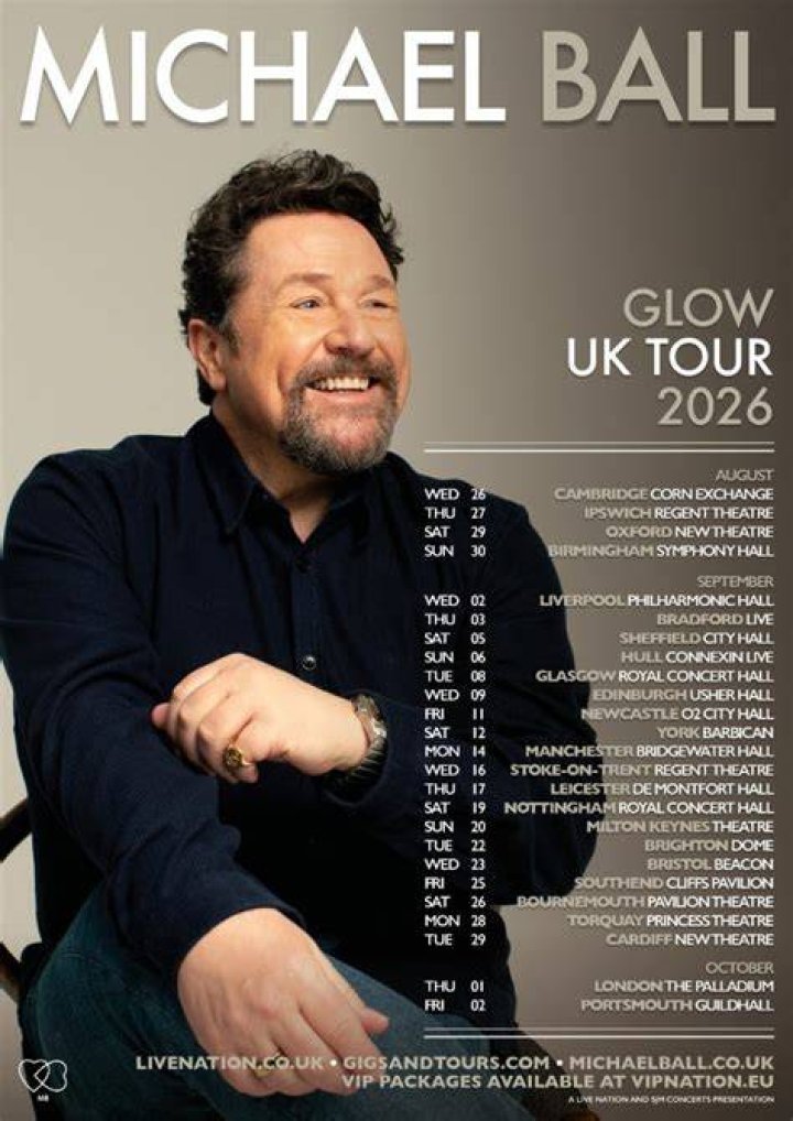 Michael Ball says there's only one older woman for him... 1960s pop