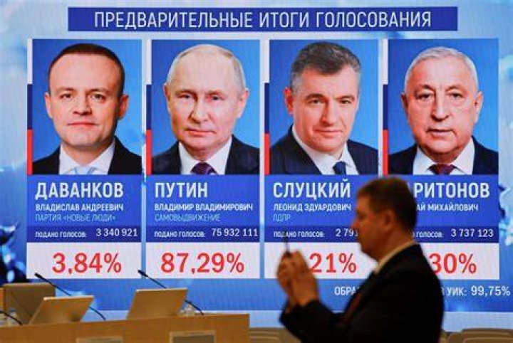 Russia election Putin adverts woo 'virgin' voters BBC News
