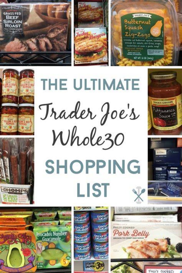 The Ultimate Whole30 Trader Joe's Shopping Guide Tastes Lovely